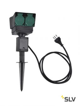 Удлинитель садовый на 4 розетки, IP44, кабель 1.5 метра, IT