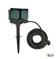 Удлинитель садовый на 4 розетки, IP44, кабель 10 метров, UK