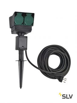 Удлинитель садовый на 4 розетки, IP44, кабель 10 метров, IT