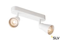 AVO DOUBLE CW светильник накладной для 2-х ламп GU10 по 50Вт макс., белый