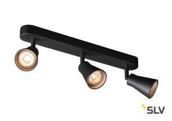 AVO TRIPLE CW светильник накладной для 3-х ламп GU10 по 50Вт макс., черный