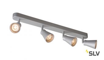 AVO QUAD CW светильник накладной для 4-х ламп GU10 по 50Вт макс., серебристый