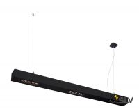 Q-LINE BAP PD 1m LED светильник подвесной 45Вт с LED 3000К, 2100лм, 30°, URG<10, CRI>90, черный