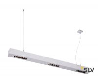 Q-LINE BAP PD 1m LED светильник подвесной 45Вт с LED 3000К, 2100лм, 30°, URG<10, CRI>90, серебристый