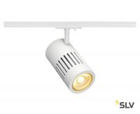 1PHASE-TRACK, STRUCTEC светильник 28Вт с LED 3000К, 2650лм, 60°, CRI>90, белый (ex 144111)