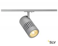 1PHASE-TRACK, STRUCTEC светильник 28Вт с LED 3000К, 2650лм, 60°, CRI>90, серебристый (ex 144114)