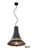 BATO 35 E27 PD светильник подвесной для лампы E27 60Вт макс., черный/ латунь