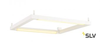 OPEN GRILL DOUBLE TWIST CW светильник накладной 58Вт с LED 3000К, 4500лм, белый (ex 157661)