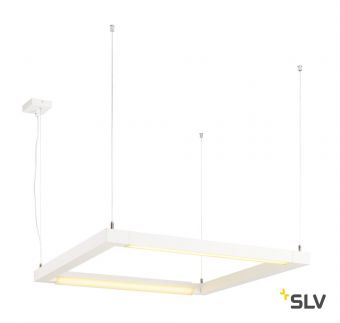 OPEN GRILL DOUBLE TWIST PD светильник подвесной 58Вт с LED 3000К, 4500лм, белый (ex 157651)