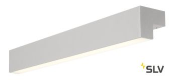 L-LINE  60 LED светильник накладной IP44 10Вт с LED 3000К, 820лм, 120°, серебристый (ex 157434)