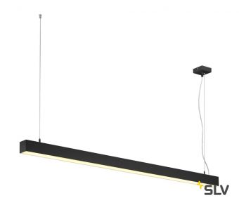 Q-LINE SINGLE LED DALI светильник подвесной 47Вт с LED 3000К, 3700лм, черный (ex 155130)