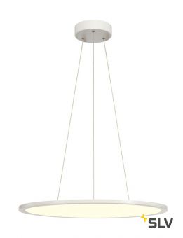 PANEL 60 ROUND светильник подвесной 42Вт с LED 4000К, 3350лм, 110°, димм. 1-10В, белый (ex 158624)