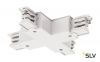 3Ph | S-TRACK, X-коннектор с разъёмом питания, 16А макс., белый RAL9016 (ex 175151)