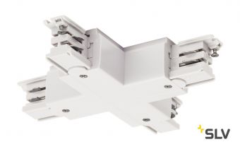 3Ph | S-TRACK, X-коннектор с разъёмом питания, 16А макс., белый RAL9016 (ex 175151)