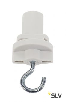 3Ph | S-TRACK, адаптер с крюком, белый RAL9016 (ex 175191)