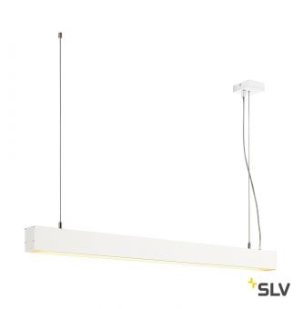 GLENOS PD 1m светильник подвесной 43Вт с LED 3000К, 2850лм, UGR<28, диммируемый 1-10В, белый