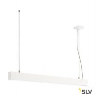 GLENOS PD 1m светильник подвесной 43Вт с LED 4000К, 3300лм, UGR<28, диммируемый 1-10В, белый