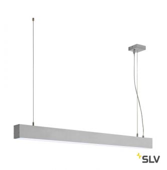 GLENOS PD 1m светильник подвесной 43Вт с LED 4000К, 3300лм, UGR<28, диммируемый 1-10В, алюминий