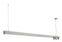 GLENOS PD 2m светильник подвесной 85Вт с LED 3000К, 5700лм, UGR<28, диммируемый 1-10В, алюминий