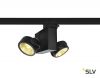 3Ph, TEC KALU 2 LED светильник накладной 31Вт с LED 3000К, 1900лм, 2х 60°, черный