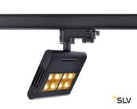 3Ph, LENITO светильник 23Вт с LED 3000К, 2450лм, 120°, черный