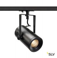 1PHASE-TRACK, EURO SPOT LED SMALL светильник 11Вт с LED 3000К, 650лм, 36°, черный