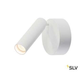 KARPO 30 SINGLE CW светильник накладной 9Вт с LED 3000К, 600лм, 40°, CRI>90, диммируемый, белый