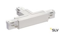 3Ph | EUTRAC®, T-коннектор с разъёмом питания, GND справа, 16A макс., белый RAL9016 (ex 145641)