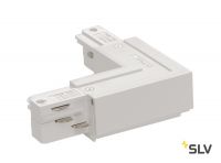 3Ph | EUTRAC®, L-коннектор с разъёмом питания, 16А макс., GND по внешнему углу, белый (ex 145671)