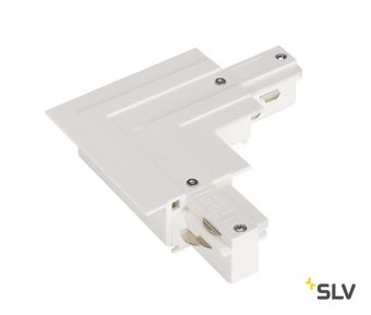 3Ph | EUTRAC® R, L-коннектор с разъёмами питания, 16A макс., GND по внешнему углу, белый (ex 145761)