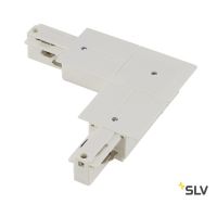 3Ph | EUTRAC® R, L-коннектор с разъёмами питания, 16A макс., GND по внутрен. углу, белый (ex 145751)