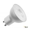 LED GU10 источник света 230В, 7.2Вт, 3000K, 570лм, 36°, диммируемый, серебристый корпус