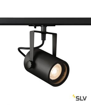 1PHASE-TRACK, EURO SPOT GU10 светильник для лампы GU10 25Вт макс., черный
