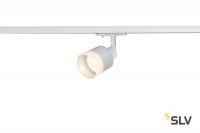 1PHASE-TRACK, PURI GLASS светильник для лампы GU10 50Вт макс., белый/ стекло матовое