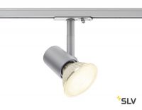 1PHASE-TRACK, SPOT E27 светильник для лампы E27 75Вт макс., серебристый