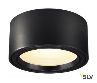 FERA 25 светильник потолочный 21Вт c LED 3000К, 1800лм, 100°, черный