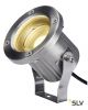 NAUTILUS 10 SPOT LED светильник IP55 9Вт с LED 3000К, 520лм, 106°, кабель 1.5м с вилкой, сталь