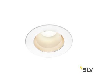 RILO 90 DL светильник встраиваемый 6Вт с LED 3000К/4000K, 420лм/450лм, 90°, CRI>90, белый/ хром