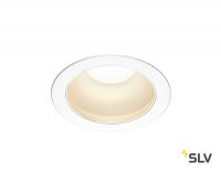 RILO 125 DL светильник встр. 13Вт с LED 3000К/4000K, 970лм/1050лм, 60°, UGR<19, CRI>90, белый/ хром