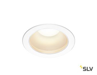 RILO 125 DL светильник встр. 13Вт с LED 3000К/4000K, 970лм/1050лм, 60°, UGR<19, CRI>90, белый/ хром