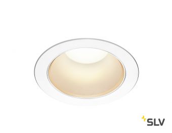 RILO 200 DL светильник встр. 25Вт с LED 3000К/4000K, 1720лм/1850лм, 60°, UGR<19, CRI>90, белый/ хром