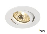 NEW TRIA 68 ROUND GU10 CS/LS светильник встраиваемый для лампы GU10 50Вт макс., белый