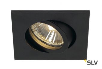 NEW TRIA 68 SQUARE GU10 CS/LS светильник встраиваемый для лампы GU10 50Вт макс., черный