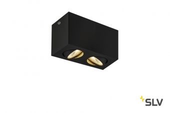 TRILEDO DOUBLE LED CL светильник потолочный 16Вт с LED 3000К, 1340лм, 2x 36°, черный
