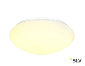 LIPSY 40 DOME светильник накладной IP44 18Вт с LED 3000К/4000K, 1800лм/2050лм, белый