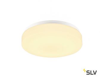LIPSY 30 DRUM светильник накладной IP44 15Вт с LED 3000К/4000K, 1400лм/1600лм, белый