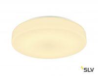 LIPSY 40 DRUM светильник накладной IP44 18Вт с LED 3000К/4000K, 1800лм/2000лм, белый