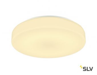 LIPSY 40 DRUM светильник накладной IP44 18Вт с LED 3000К/4000K, 1800лм/2000лм, белый