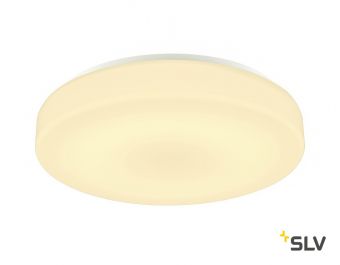 LIPSY 50 DRUM светильник накладной IP44 21Вт с LED 3000К/4000K, 2200лм/2400лм, белый