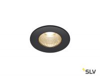 PATTA-I ROUND DtW светильник встраиваемый IP65 7.3Вт c LED 1800-3000К, 440лм, CRI>90, черный